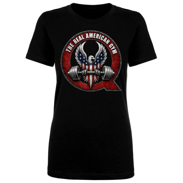 Q FITNESS LOGO - WOMEN'S FITTED T-SHIRT - $QKCMG4$ Thumbnail